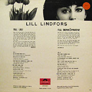 LILL LINDFORS / Du Ar Den Ende